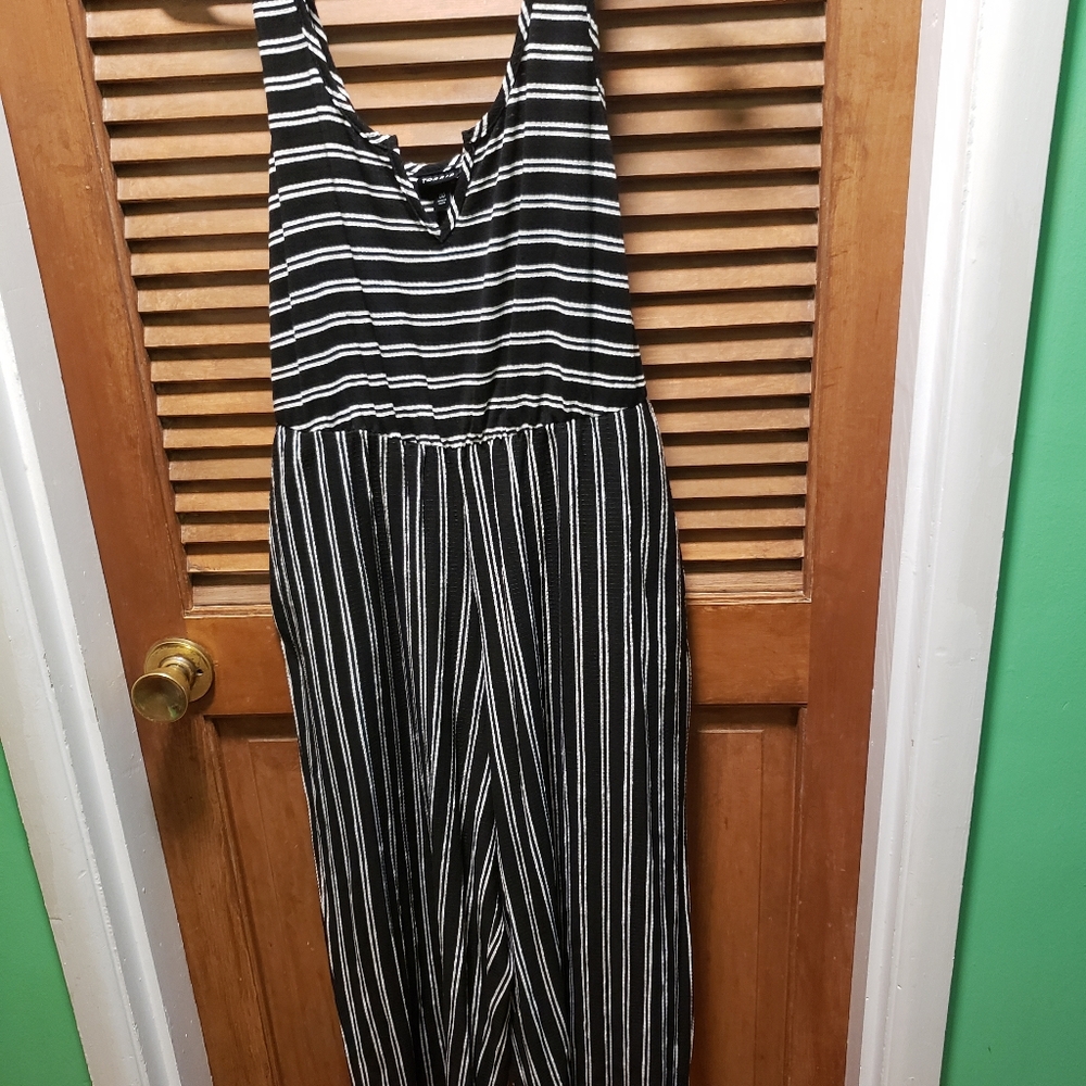 Torrid Strip Jumpsuit